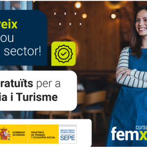 Fes un pas endavant aquesta tardor: reinicia la temporada formant al teu equip per a l’èxit en turisme i hostaleria