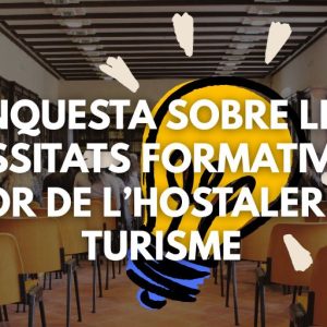 Ajuda’ns a millorar la formació del sector!